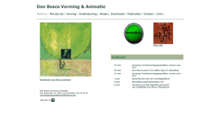 Desktop Screenshot of donboscovorming-animatie.be